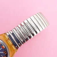 Swatch BLUE SEGMENT GK148 Watch for Her | Vintage Swatch Gent