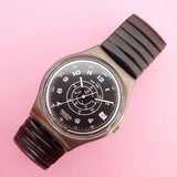 Swatch STEEL FEATHERS GX406 Watch for Her | Vintage Swatch Gent