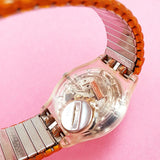 Swatch VIRTUAL ORANGE GK239 Women's Watch | Swiss Quartz Watch