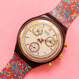 Swatch Chrono AWARD SCB108 Women's Watch | 1990s Swatch Chrono