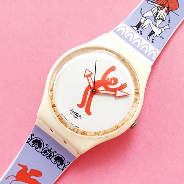 Swatch SHOW YOUR MOVES GW146 Women's Watch | Swiss-made Quartz Watch