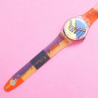 Swatch TYPE SETTER GK131 Women's Watch | Colorful 90s Swatch