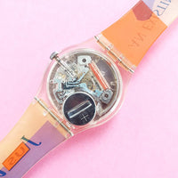 Swatch TYPE SETTER GK131 Women's Watch | Colorful 90s Swatch