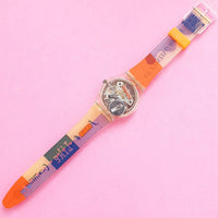 Swatch TYPE SETTER GK131 Women's Watch | Colorful 90s Swatch