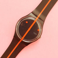 Swatch 360 ROUGE SUR BLACKOUT GZ119 Women's Watch | Swiss Quartz Watch