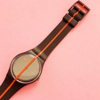 Swatch 360 ROUGE SUR BLACKOUT GZ119 Women's Watch | Swiss Quartz Watch