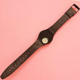 Swatch 360 ROUGE SUR BLACKOUT GZ119 Women's Watch | Swiss Quartz Watch