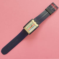 Vintage Swatch LUCKY STRIPES SUFW100 Watch for Her | Swatch Turnover