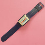 Vintage Swatch LUCKY STRIPES SUFW100 Watch for Her | Swatch Turnover