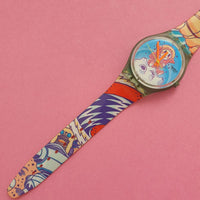 Vintage Swatch YURI GG118 Watch for Her | Cool 90s Swatch Watch