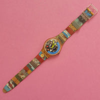 Vintage Swatch THE PEOPLE GZ126 Watch for Her | Cool 90s Swatch Watch