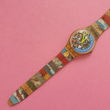 Vintage Swatch THE PEOPLE GZ126 Watch for Her | Cool 90s Swatch Watch