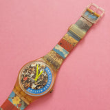 Vintage Swatch THE PEOPLE GZ126 Watch for Her | Cool 90s Swatch Watch