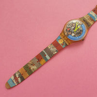 Vintage Swatch THE PEOPLE GZ126 Watch for Her | Cool 90s Swatch Watch