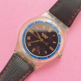 Vintage Swatch GUFO SRK101 Watch for Her | 90s Solar Swatch