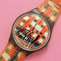 Vintage Swatch WEB SITE GM138 Watch for Her | 90s Retro Swatch Watch