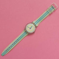 Vintage Swatch MEETING THE PARALLELS GL112 Watch for Her | Retro Swatch Watch