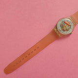 Vintage Swatch Lady LITTLE JELLY LK103 Watch for Her | 80s Skeleton Swatch
