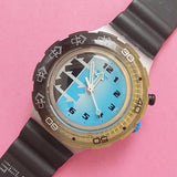 Vintage Swatch JUNCTION SDM901 Watch for Her | 90s Scuba 200 Swatch