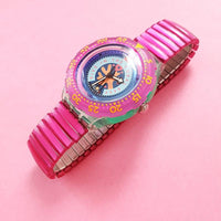 Vintage Swatch Scuba 200 CHERRY DROPS SDG102 Watch for Women | Swatch WR200 Watch