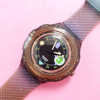 Vintage Swatch Scuba 200 CAPTAIN NEMO SDB101 Watch for Women | 90s Scuba Swatch