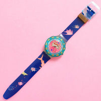 Vintage Swatch Scuba 200 HAPPY FISH SDN101 Watch for Women | Swatch Dive Watch