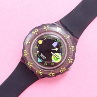 Vintage Swatch Scuba 200 CAPTAIN NEMO SDB101 Watch for Women | 90s Scuba Swatch