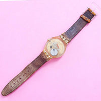 Vintage Swatch Scuba 200 GOLDEN ISLAND SDK112 Watch for Women | 90s Scuba Swatch