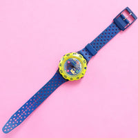 Vintage Swatch Scuba 200 OVER THE WAVE SDN105 Watch for Women | 90s Scuba Swatch