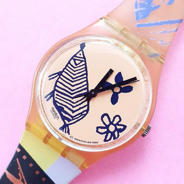 Vintage Swatch SKETCH GP106 Women's Watch | Retro Swatch Watch