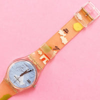 Vintage Swatch DIBUJOS GK420 Women's Watch | Swiss Quartz Watch