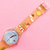 Vintage Swatch DIBUJOS GK420 Women's Watch | Swiss Quartz Watch