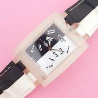 Vintage Square Swatch UBIQUITY SUFK104 Women's Watch | Swiss Quartz Watch