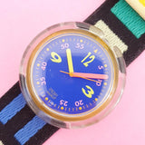 Vintage Pop Swatch RUNNING PWP100 Women's Watch | Retro Swatch Watch