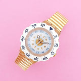 Vintage Swatch Scuba CREME DE LA CREME SDK126 Women's Watch | Elegant 90s Scuba