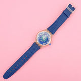 Vintage Swatch TONE IN BLUE SLK100 Women's Watch | 90s Musical Swatch