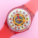 Vintage Swatch CURRY POWDER GR125 Watch for Her | RARE 90s Swatch