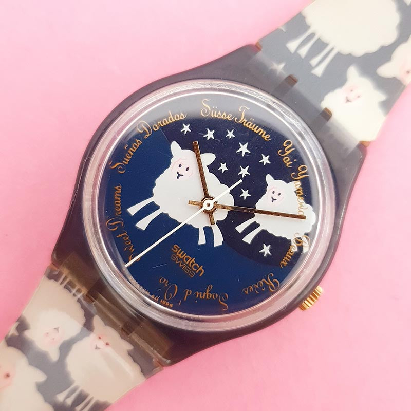 Vintage Swatch BLACK SHEEP GN150 Watch for Her | Cute Ladies Swatch –  Watches for Women Brands