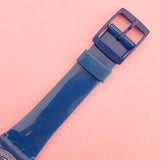 Vintage Swatch UP-WIND GN230 Watch for Her | Classic Blue Swatch