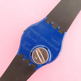 Vintage Swatch UP-WIND GN230 Watch for Her | Full Blue Swatch