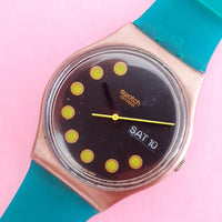 Vintage Swatch BRIGHT LIGHTS GX706 Watch for Her | Vintage 80s Swatch