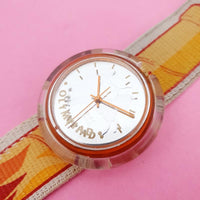 Vintage Swatch Pop Midi IPPOLYTOS PMZ103 Watch for Women | Elegant 90s Swatch