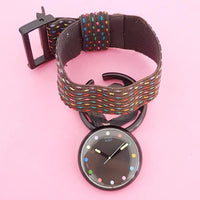 Vintage Swatch Pop RUSH HOUR PWBB109 Watch for Women | Cool 80s Swatch