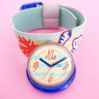 Vintage Pop Swatch COQUILLAGE PWK157 Watch for Women | Rare Pop Swatch