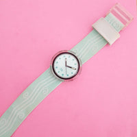 Vintage Swatch Pop MINT SEA PWB166 Watch for Women | Retro Pop Swatch