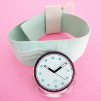 Vintage Swatch Pop MINT SEA PWB166 Watch for Women | Retro Pop Swatch