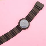 Vintage Pop Swatch Gunpowder WB155 Watch for Women | Cool 90s Swatch