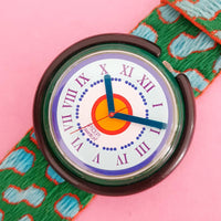 Vintage Pop Swatch Perles De Folie PWG100 Watch for Women | Rare 90s Swatch