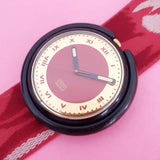 Vintage Pop Swatch Red Velvet PWB160 Watch for Women | 90s Pop Swatch