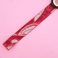 Vintage Pop Swatch Red Velvet PWB160 Watch for Women | 90s Pop Swatch